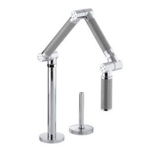 Kohler Karbon® articulating deck-mount kitchen faucet