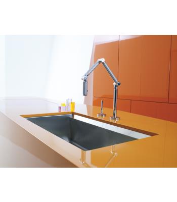 Kohler Karbon® articulating deck-mount kitchen faucet - Image 6
