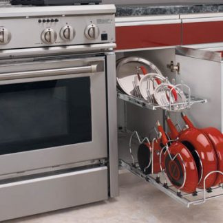 Base Cabinet Pullout 2 Tier Cookware Organizer Sink & Base Accessories