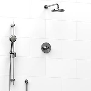 VS - Type T/P ½" coaxial 2-way system with hand shower and shower head - KIT#323VSTM