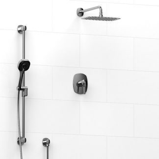 Venty - Type T/P ½" coaxial 2-way system with hand shower and shower head - KIT#323VY