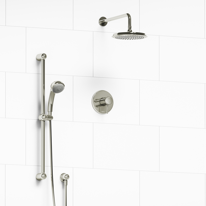 Georgian - Type T/P ½" coaxial 2-way system with hand shower and shower head - KIT#323GN - Image 4