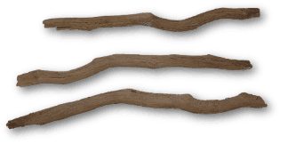 Small Drift Wood Log Set (set of 3)