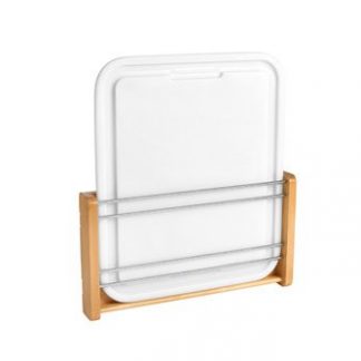 Door Storage Cutting Board Rack with Polymer Cutting Board Sink & Base Accessories