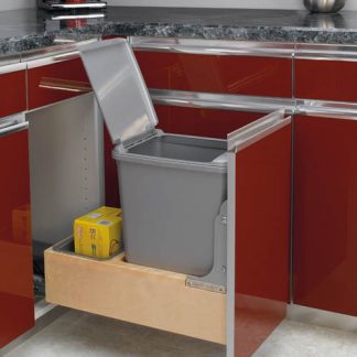 Single Bottom Mount Rev-A-Motion™ Wood Waste Containers