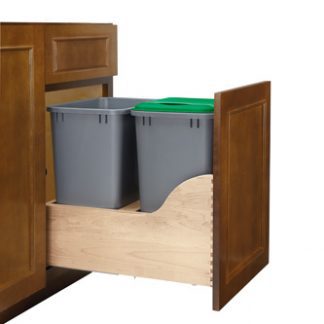 Double Electric Assist Waste Containers