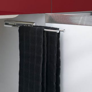 Undersink Pullout Towel Holder Sink & Base Accessories