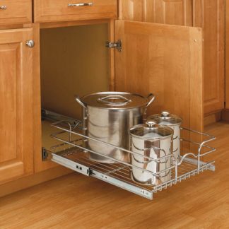 Base Cabinet Pullout Single Wire Basket Sink & Base Accessories