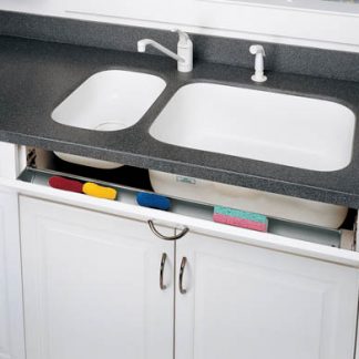 Tip-Out Tray Slim Cut-To-Size with 2 Pair Hinges/End Caps Sink & Base Accessories