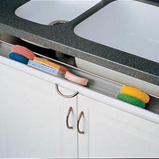 Tip-Out Tray Cut-To-Size with 1 Pair ETH Hinges/End Caps Sink & Base Accessories