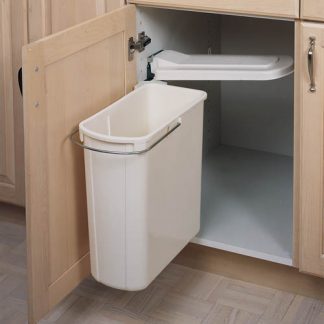 Single Rectangular Pivot-out Polymer Waste Containers