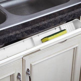 Tip-Out Tray LD Deluxe w/ 45 Degree Hinges for Sink & Base Accessories