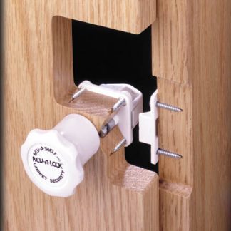 Cabinet Lock Security System with 5 Locks and 2 Keys Sink & Base Accessories