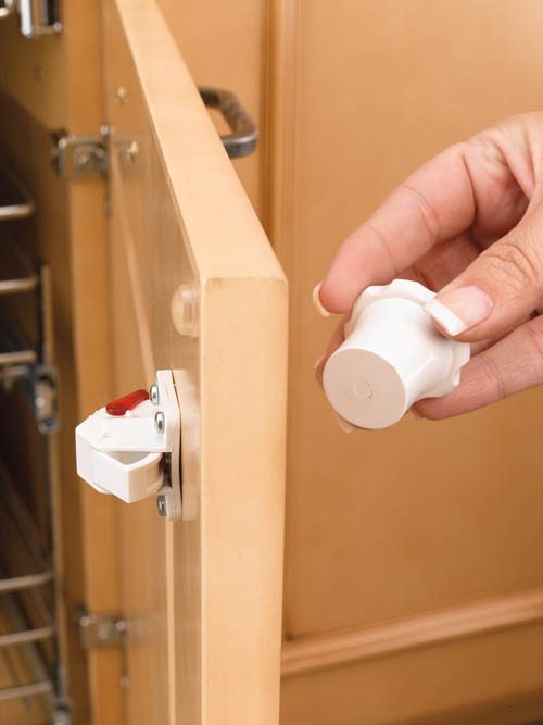 Cabinet Lock Security System with 5 Locks and 2 Keys Sink & Base Accessories - Image 7