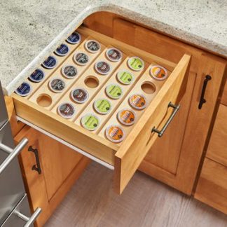 Cut-To-Size Insert K-Cup Organizer for Drawers