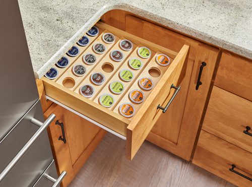 Cut-To-Size Insert K-Cup Organizer for Drawers