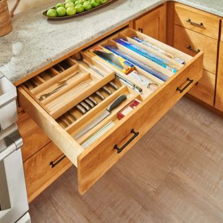 Complete System Tiered Combination Organizer to Replace Existing Drawers