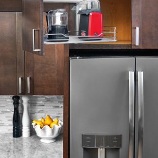 Cabinet Pullout Above Appliance Wall Accessories