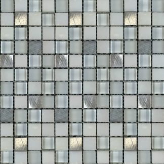 Bianco Caramel Steel 12"x12"