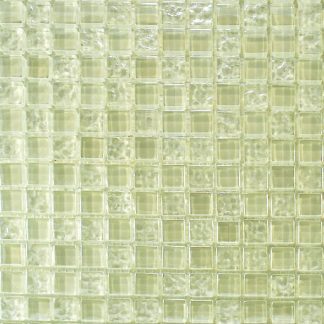 Bianco Glass 12"x12"