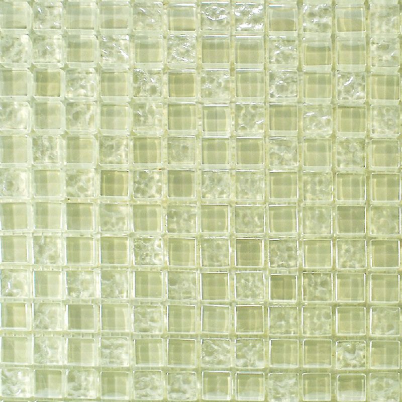 Bianco Glass 12"x12"