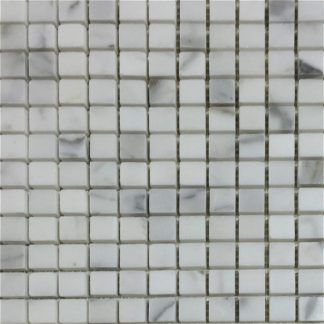 Bianco Statuario 5/8x5/8 Polished 12"x12"