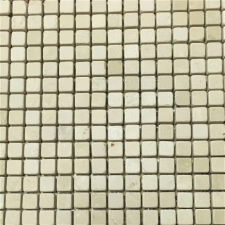 Crema Marfil 5/8x5/8 Honed 12"x12"