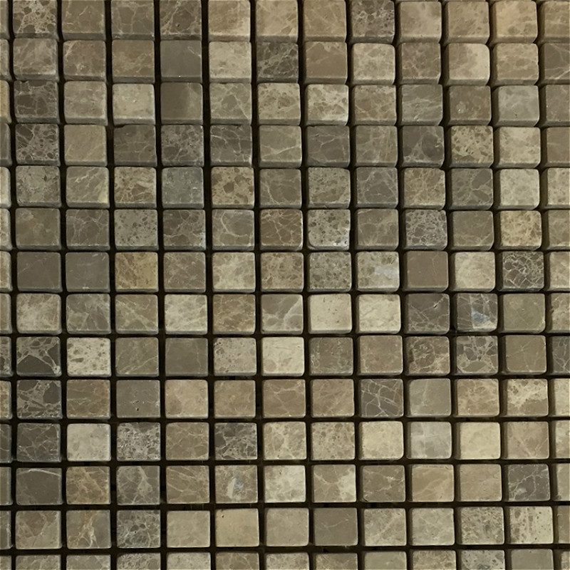 Emperador Light 5/8x5/8 Honed 12"x12"