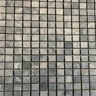 Nuvole Grigio 5/8x5/8 Honed 12"x12"