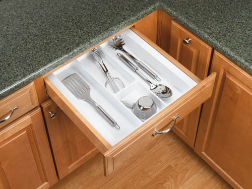 Cut-To-Size Insert Utensil Organizer for Drawers