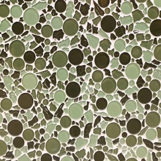 Verde Glass 12" x 12"