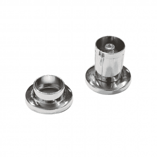 Taymor Adjustable Tension Shower Rod Flanges