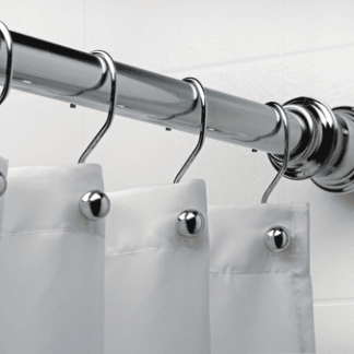 Taymor Metal Shower Curtain Hooks