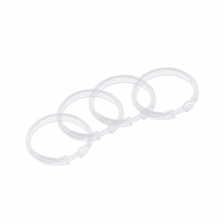 Taymor Plastic Shower Curtain Rings