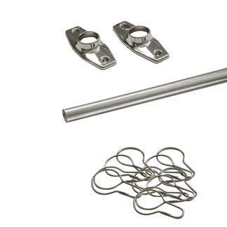 Taymor Aluminum Shower Rod Kits