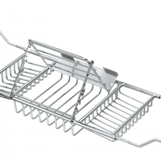 Taymor Bathtub Caddy with Adjustable Reading Rack