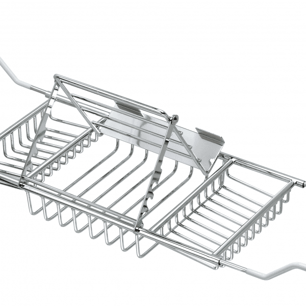 Taymor Bathtub Caddy with Adjustable Reading Rack