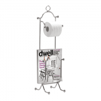 Taymor Toilet Paper Holder & Magazine Rack