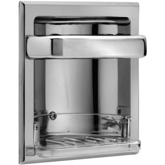 Recessed Soap Holder with Utility Bar