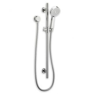American Standard Tropic Round Hand Shower Slide Bar Kit - Chrome