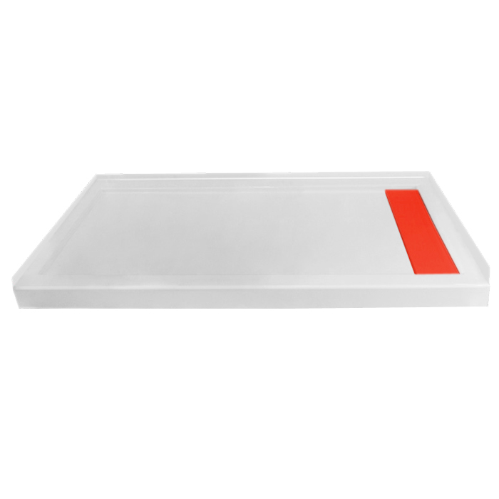 Colour Me Single Threshold Linear Drain Shower Base (SBLDST) - Image 2