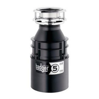 InSinkErator 79008B-ISEvBadger 5 Waste Disposer - Less Cord