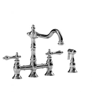 Bridge Kitchen Faucet with Spray - BR400