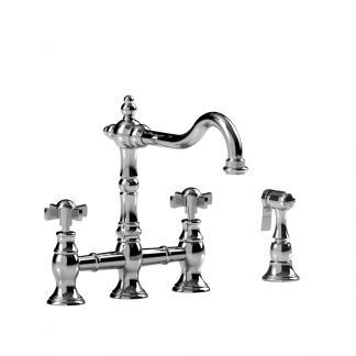 Bridge Kitchen Faucet with Spray - BR400X