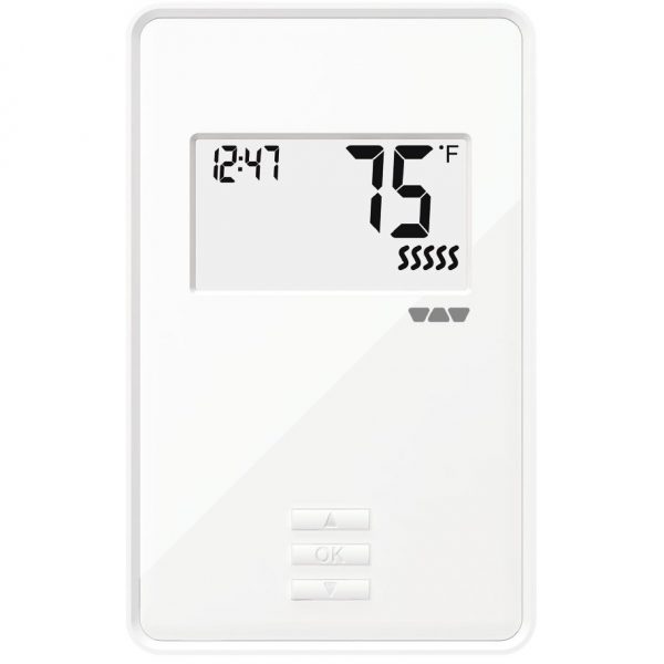 Ditra Heat Non-Programmable Thermostat Touchscreen Dual Voltage