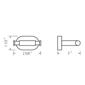 Madison Robe Hook - Image 2