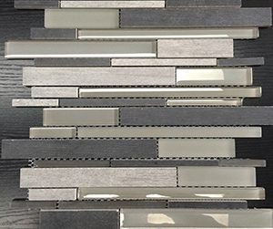 Cemento - China Stone 12x12 Mix Glass Mosaic