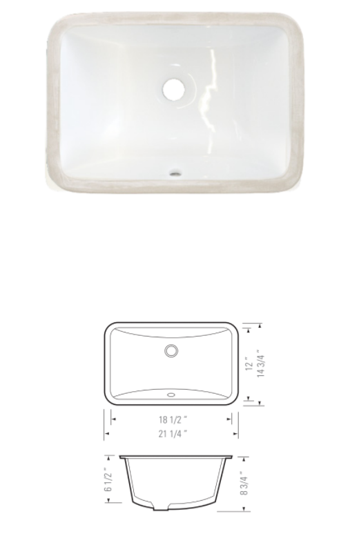 Delfi - K2 Ceramic Vanity Sink - Image 2