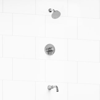Momenti - Type T/P ½" coaxial 2-way no share with shower head and tub spout - KIT#4744MMRDJ