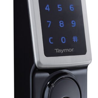Concierge 400 - Electronic Deadbolt - Black with Satin Nickel